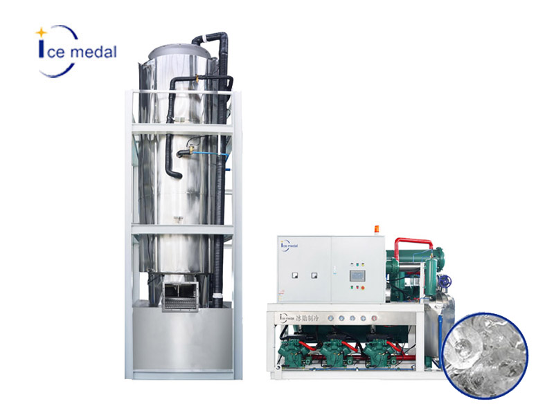 圓柱狀管冰制冰機/食用冰廠生產(chǎn)設(shè)備